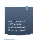 FONDO MONETARIO INTERNACIONAL. Conclusiones y Recomendaciones