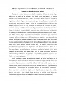 ¿Qué tan importante es la manufactura en el mundo actual con los avances tecnológicos que se tienen?