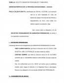 GARANTIAS PERSONALES