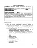 Comportamiento de SISTEMAS ELECTRÓNICOS ANALÓGICOS