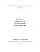 RECONOCIMIENTO DEL PARQUE TIUMA PARK A NIVEL NACIONAL E INTERNACIONAL