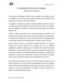 Pensamiento pedagógico romano