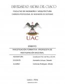 PROPUESTA DE TRABAJO DEL CANDIDATO A LA ALCALDÍA DE LA REGIÓN DE CUSCO
