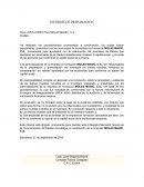 INFORME DE PREPARACION DE UN INVENTARIO