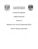 XVII Ciclo de Conferencias DICyG