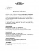 INFORMÁTICA GUÍA DE CASO PRÁCTICO BASE DE DATOS