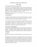 El modelo de sustitución de importaciones (1930-1982)