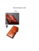 Taller de Marroquineria 1 er taller Billeteras