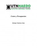 Costos y Presupuestos en la industria que nos compete a los “Aeronáuticos”