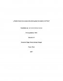¿Cuáles fueron las causas del primer golpe de estado en el Perú?