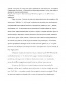 El cutting como salida a problemáticas en los adolescentes de secundaria