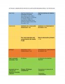 Actividad: Elaboración de matriz de clasificación programa básica y de preescolar