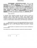 Poder especial para venta