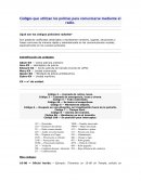 Códigos para Policías (Servidores rol SAMP)