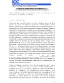 CAMARA INTERNACIONAL DE COMERCIO (CIC) NO ELUSION Y NO DIVULGACIÓN DE ACUERDO DE TRABAJO