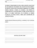 EXPEDIENTE DERECHO HONDURAS