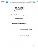 Informe final Gestión de inventarios