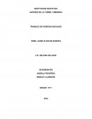 CONFLICTOS EN EUROPA