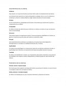 Características de un sistema Ambiente