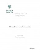 La anorexia en la adolescencia