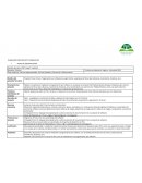 Planeacion proyecto formativo. Área disciplinar: Ciencias experimentales, Ciencias Sociales y Ciencias de la Comunicación.