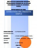Estructura del Presente SImple
