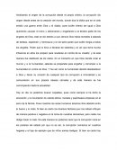 El origen de la corrupcion