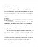 Ensayo del libro "El Conde de Monte cristo"