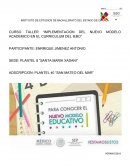 Implementacion del nuevo modelo academico en el curriculum del IEBO