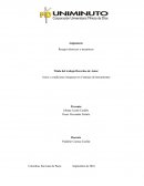 Actos y condiciones inseguras en el manejo de herramientas