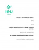 Actividad de aprendizaje Plan de negocios empresa Compaq