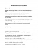 Desarrollo de los bebes