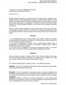 MODELO DE ESCRITO PARA LA PREPARACIÓN DEL JUICIO ARBITRAL