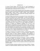 Diagnóstico. La escuela Primaria Estatal “Elvira Parra Ávila”