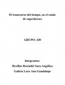 El transcurso del tiempo, en el comic de superhéroes
