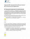 Diagnóstico EGEL Administración de los Recursos Humanos