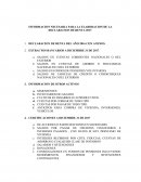 INFORMACION NECESARIA PARA LA ELABORACION DE LA DECLARACION DE RENTA 2017