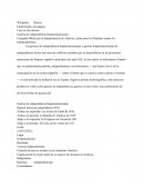 Guerra de independencia hispanoamericana