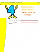 Examenes 4 grado