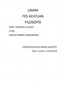 ÉTICA ENSAYO SOBRE CONSUMISMO