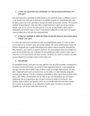 ¿Cómo esta experiencia ha contribuido a tu vida personal, profesional, etc.?