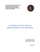 La relación de amor-odio de Warren Buffet con los derivados