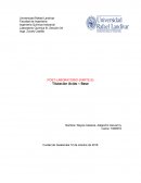 POST-LABORATORIO (PARTE B) Titulación Ácido – Base