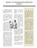 ENSAYO EL VENDEDOR MAS GRANDE DEL MUNDO