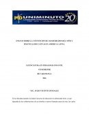 ENSAYO SOBRE LA CONVENCIÓN DE LOS DERECHOS DEL NIÑO Y POLITICAS EDUCATIVAS EN AMERICA LATINA