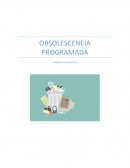 OBSOLESCENCIA PROGRAMADA Análisis Económico