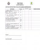 LISTA DE COTEJO PARA EVALUAR CUADRO COMPARATIVO
