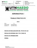 Aeronautica I Trabajo práctico nº3