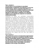 Tarea 4 y 5. Los instrumentos y técnicas de evaluación