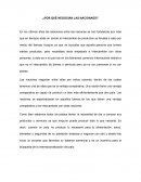 ¿Por què negocian las nacionaes?